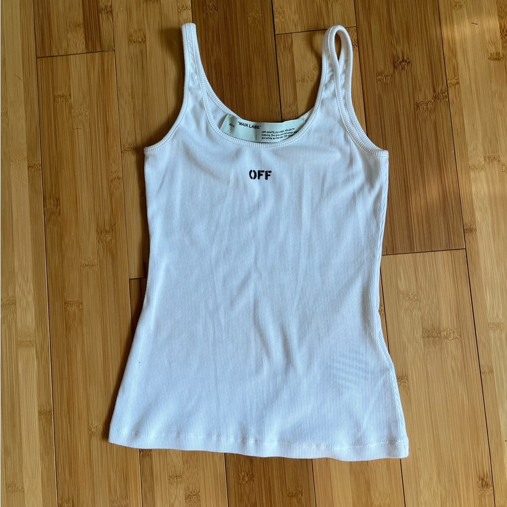 OFF WHITE Off Stamp Tank Top